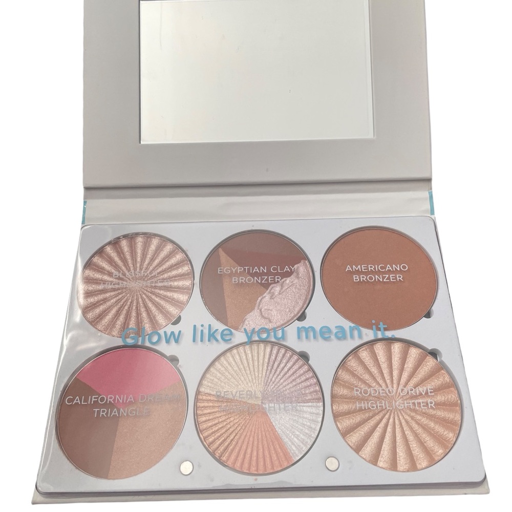 ofra cosmetics on the glow pro highlighter & bronzer palette BNIB